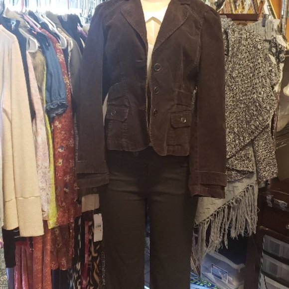 Ann Taylor Corduroy Jacket Size 4 - Picture 2 of 6